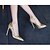 preiswerte Hochzeitsschuhe-Herrn / Damen / Unisex Party Heels Lackleder / Mikrofaser Frühling / Sommer / Herbst High Heels Stöckelabsatz Paillette / Glitter / Tupfen Silber / Golden / Hochzeit / Party &amp; Festivität