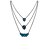 cheap Necklaces-Blue Drop Acrylic Alloy Blue Blue Necklace Jewelry For Wedding Party Special Occasion Anniversary Birthday Gift / Daily