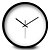 baratos Relógios de Parede Modernos/Contemporâneos-Moderno/Contemporâneo Outros Relógio de parede,Redonda Metal Interior/Exterior Relógio