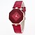 abordables Montres Tendance-Femme Montre Habillée Montre Tendance Numérique Chronomètre Cuir Bande rétro Noir Blanc Bleu Rouge Violet