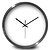 baratos Relógios de Parede Modernos/Contemporâneos-Moderno/Contemporâneo Outros Relógio de parede,Redonda Metal Interior/Exterior Relógio