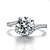 cheap Rings-2CT Rotation Style Hearts and Arrows Stone Engagement Ring for Women High Quality Micro Paved Geninue Silver Hot Sale