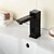 preiswerte Waschbeckenarmaturen-Waschbecken Wasserhahn - Sensor Öl-riebe Bronze Mittellage Hände frei Ein LochBath Taps