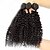 tanie Pasma włosów o naturalnych kolorach-3 zestawy Włosy mongolskie Afro Klasyczny Curly Weave Włosy virgin 300 g Fale w naturalnym kolorze Ludzkie włosy wyplata Ludzkich włosów rozszerzeniach / 10A / Kinky Curl