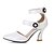 billiga Női magas sarkú cipők-Women&#039;s Shoes Heel Heels / Pointed Toe Sandals / Heels Office &amp; Career / Dress / Casual Black / Pink / White