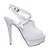 cheap Women&#039;s Heels-Women&#039;s Spring / Summer / Fall Stiletto Heel Wedding Dress Party &amp; Evening Silk White