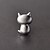 preiswerte Ohrringe-Damen Niedlich Büro nette Art Modisch bezaubernd Simple Style Sterling Silber Katze Tier Schmuck Alltag Normal
