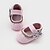 preiswerte Baby-Schuhe-Mädchen Baby Flache Schuhe Lauflern Kinderbett Schuhe Stoff Frühling Sommer Herbst Normal Klett Rosa