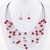cheap Jewelry Sets-European Style Fashion Exquisite Bohemian Crystal Multilayer Shell Necklace Earring Set