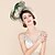 cheap Headpieces-Tulle Feather Fascinators Hats 1 Wedding Special Occasion Casual Headpiece