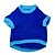 abordables Vêtements pour chiens-Chat Chien Tee-shirt Motif de flocon de neige Noël Vêtements pour Chien Respirable Bleu Costume Coton XS S M L