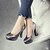 cheap Women&#039;s Heels-Women&#039;s Shoes Chunky Heel Heels / Platform / Basic Pump / Round Toe Heels Office &amp; Career / Party &amp; Evening / Dress