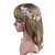 voordelige Bruiloft Zendspoel-Crystal Tiaras / Headbands / Hair Combs with Floral 1pc Wedding / Special Occasion / Anniversary Headpiece / Flowers