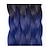 お買い得  かぎ針編みの髪-ボックス編み ツイスト三つ編み 人毛エクステンション オンブル’ 100％カネカロン髪 カネカロン 三つ編み ブレイズヘア 3ルーツ