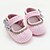 preiswerte Baby-Schuhe-Mädchen Baby Flache Schuhe Lauflern Kinderbett Schuhe Stoff Frühling Sommer Herbst Normal Klett Rosa