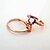 cheap Rings-Ring Fashion Party / Daily / Casual Jewelry Alloy / Zircon Women Band Rings 1pc,6 / 7 / 8 / 9 Gold