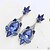 cheap Earrings-Fashion Flash Diamond Droplets Earrings Jewelry Street Beat Up People