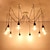 tanie Design klastrowy-10-light 150 cm lampa wisząca led metal e26 / e27 łańcuszek / przewód regulowany kolorowy festiwal 110-120v 220-240v