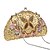 abordables Pochettes et sacs à main de soirée-Femme Paillette Polyester Pochette / Protection Artistique Violet / Dorée / Argent