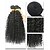 olcso Természetes színű copfok-3 csomag Mongol haj afro Klasszikus Göndör szövés Szűz haj 300 g Az emberi haj sző Emberi haj sző Human Hair Extensions / 10A / Kinky Göndör