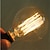 billige Glødelamper-5pcs 40 W E26 / E27 G95 Varm hvit 2300 k Kontor / Bedrift / Mulighet for demping / Dekorativ Glødende Vintage Edison lyspære 220-240 V