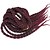 baratos Cabelo de crochê-Tranças torção torção cúbico fibra sintética Preto jet 1b / roxo burgundy 1b / # 27 1b / # 30 Extensões de cabelo 56cm Tranças de cabelo