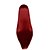 billiga Kostymperuk-Cosplay Peruker Syntetiska peruker Kostymperuker Rak Rak Peruk Lång Fuxia Syntetiskt hår Dam Röd