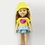 olcso Babakiegészítők-Doll Clothes Plastic Costume Cute Child Safe Non Toxic Lovely Girls&#039; 3 pcs / Kid&#039;s
