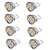 abordables Ampoules électriques-YouOKLight 8pcs 6 W Spot LED 450-500 lm GU10 MR16 15 Perles LED SMD 5630 Décorative Blanc Chaud Blanc Froid 100-240 V 220-240 V 85-265 V