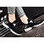 Χαμηλού Κόστους Sneakers Χορού-Γυναικεία Παπούτσια Χορού Ύφασμα Χωριστή Σόλα Επίπεδο Τακούνι Μη Εξατομικευμένο Παπούτσια Χορού Ροζ / Λευκό / Μαύρο / Εσωτερικό