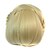 preiswerte Chignons/Haarknoten-Hochzeit Braut updo chignon bun Clips flicht synthetische gerade Haarverlängerungen Bleiche blonde