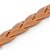 preiswerte Schnur &amp; Draht-beadia 7mm flache geflochtene PU-Leder Schnur Seil Schnur für DIY Schmuck Halskette Armband Kunstandwerkskurse (5 Metern)
