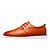 baratos Sapatos Oxford para Homem-Masculino Oxfords Couro Verão Casual Caminhada Elástico Rasteiro Preto Marron Vermelho