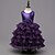 cheap Party Dresses-Kids Little Girls&#039; Dress Solid Colored Going out Weekend Purple Red Blue Sleeveless Dresses Summer Slim