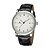 levne Mechanické hodinky-FORSINING Pánské Náramkové hodinky mechanické hodinky Automatické natahování Kůže Černá Kalendář Analogové Luxus - Bílá Černá