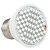 abordables Lampe de croissance LED-1pc 1.5 W 2.6 W Ampoules Globe LED Ampoule en croissance 360-420LM E26 / E27 60 Perles LED SMD 2835 Rouge Bleu 85-265 V / RoHs / FCC