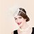 זול כובעים וקישוטי שיער-פשתן / עור / רשת מפגשים / כובעים עם 1 חתונה / אירוע מיוחד / קזו&#039;אל כיסוי ראש