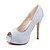 cheap Wedding Shoes-Women&#039;s Satin Spring / Summer Stiletto Heel Pink / Champagne / Ivory / Wedding / Party &amp; Evening