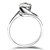 billige Ringe-Ringe Mode Bryllup Smykker Sølv Rhinsten Dame Båndringe 1 Stk.,5 6 7 8 9 8½ 9½ 4 Sølv