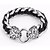 preiswerte Herrenarmbänder-Herrn Bettelarmband Tier Panther Personalisiert Punk Edelstahl Armband Schmuck Silber Für Alltag