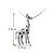 ieftine Coliere la Modă-Pentru femei Cristal Coliere cu Pandativ Cerb Girafă Animal Modă 18K Placat cu Aur Cristal Zirconiu Cubic Auriu Argintiu Coliere Bijuterii Pentru Nuntă Petrecere Zilnic Casual Muncă