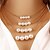 cheap Necklaces-Women&#039;s Pendant Necklace Chain Necklace Layered Fashion Pearl Imitation Pearl White Necklace Jewelry For Party Daily Casual