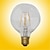 olcso Izzók-HRY 1db 4 W 360 lm E26 / E27 Izzószálas LED lámpák G125 4 LED gyöngyök COB Dekoratív Meleg fehér / 1 db. / RoHs