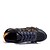 baratos Sapatos Desportivos para Homem-Homens Sem Salto Conforto Atlético Casual Ao ar livre Cadarço Microfibra Corrida Outono Inverno Preto / Azul Escuro