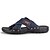 baratos Sandálias e Chinelos para Homem-Masculino Chinelos e flip-flops Jeans Verão Casual Caminhada Rasteiro Preto Azul Escuro Khaki