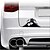 halpa Tarrat-ZIQIAO Autotarrat Cartoon Koko auton tarroja Piirretty 3D-tarrat