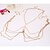 ieftine Bijuterii de Corp-Lanț de Talie Corp lanț / burtă lanț Declarație Ciucure Modă Pentru femei Bijuterii de corp Pentru Cadouri de Crăciun Casual Multistratificat Franjuri Perle Perle Imitație de Perle Placat Auriu Auriu