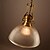 זול אורות תליון-38cm(14.9 inch) סגנון קטן מנורות תלויות מתכת זכוכית Electroplated וינטאג&#039; / רטרו 110-120V / 220-240V