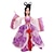 billiga Docktillbehör-Dockkläder Flicka Doll Kostym Kjol Kinesisk stil Tyll Spets Plast Handgjord leksak för flickors födelsedagspresenter
