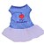 abordables Vêtements pour chiens-Chat Chien Robe Lettre et chiffre Décontracté / Quotidien Vêtements pour Chien Vêtements pour chiots Tenues De Chien Violet Costume pour fille et garçon chien Coton XS S M L